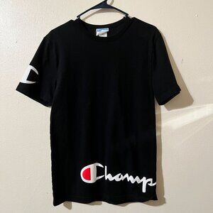 Champion Men's Life, Heritage Wrap Around Script tee, size S
